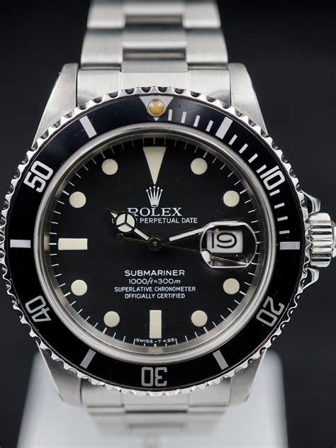 Vintage 1983 Rolex Submariner 16800 